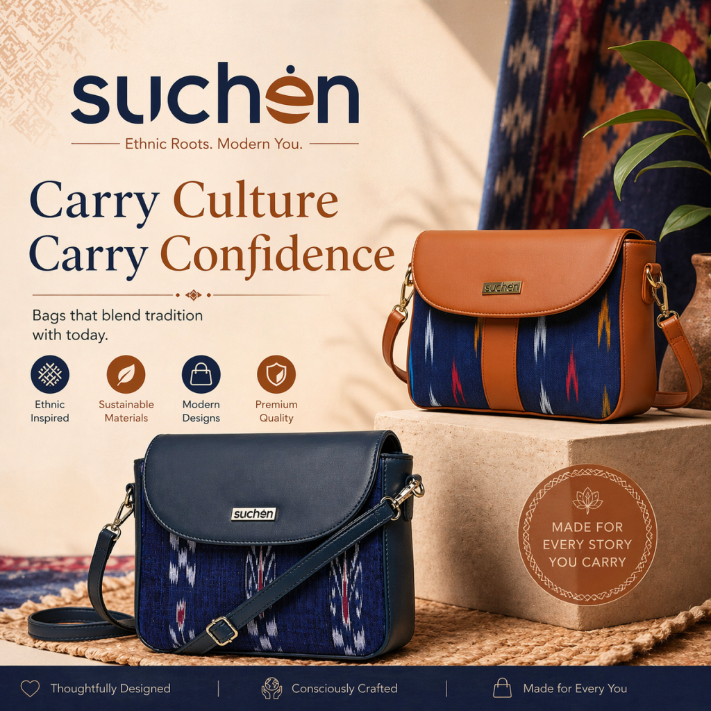Vegan leather handbag